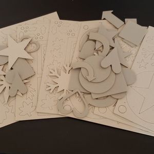 Stampin up cutout embellishments